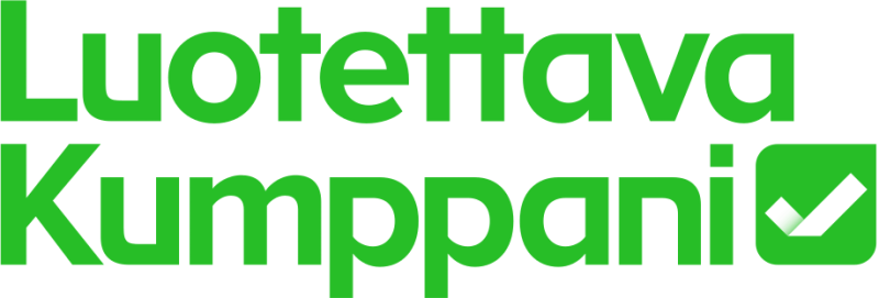 Luotettava Kumppani -logo